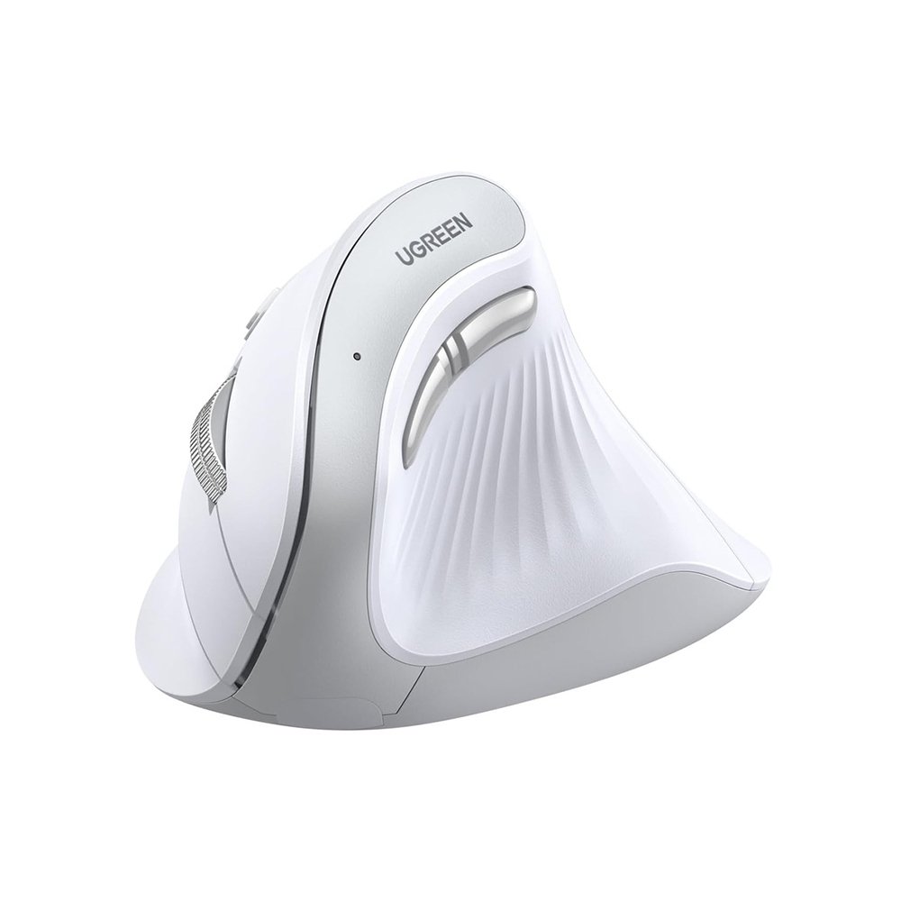 Mouse Vertical Ugreen Mu008 Sem Fio Bluetooth 2.4g Ergônico