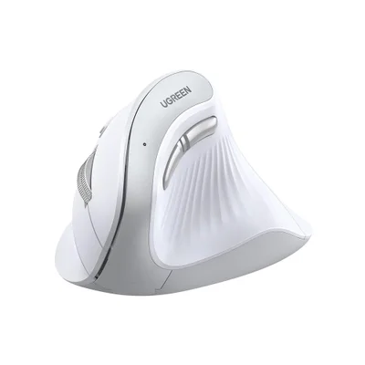 Mouse Vertical Ugreen Mu008 Sem Fio Bluetooth 2.4g Ergônico
