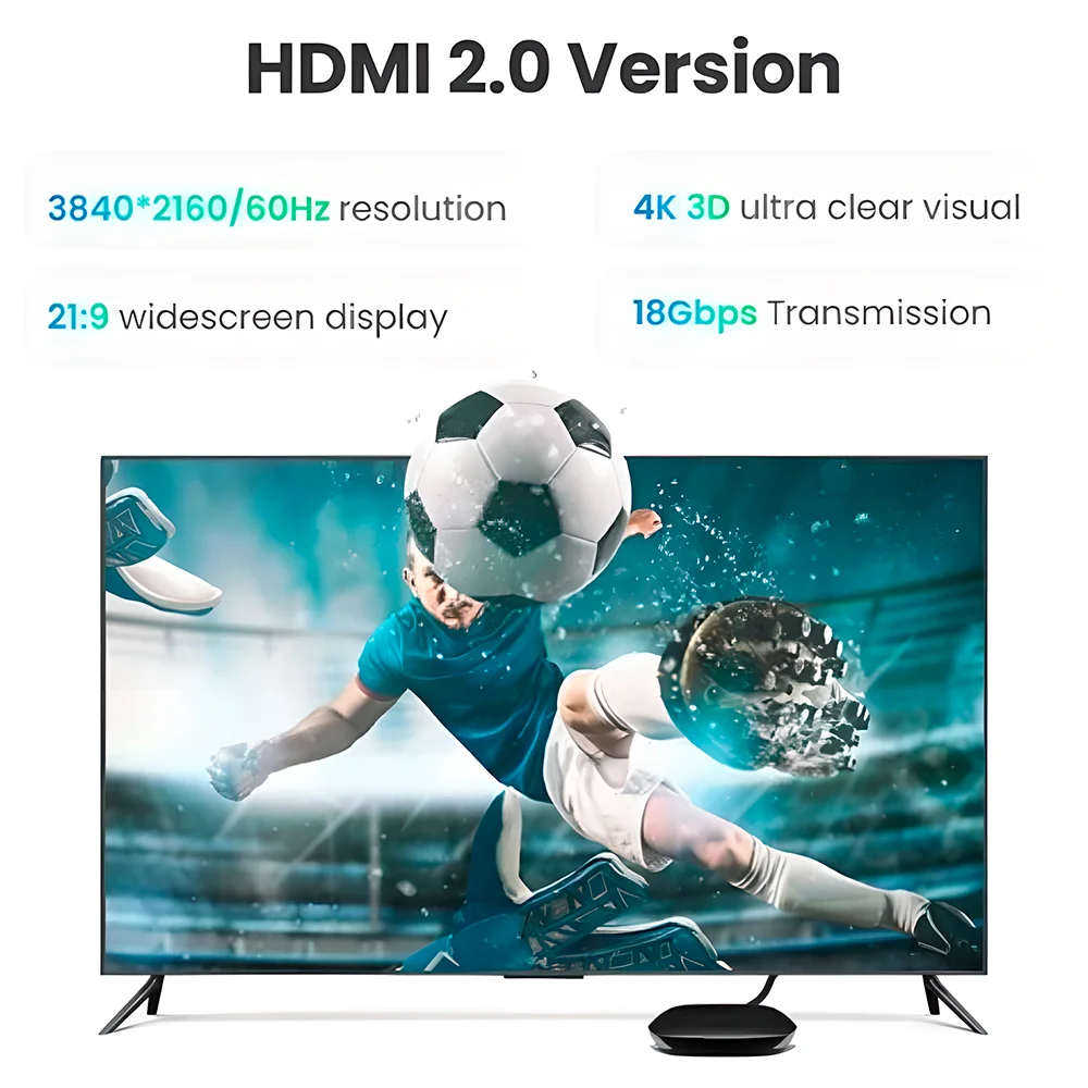Imagem 4 de 5 do produto Cabo HDMI Ugreen 8m 4k Ultra Hd Alta Velocidad P/tv XBOX Ps5