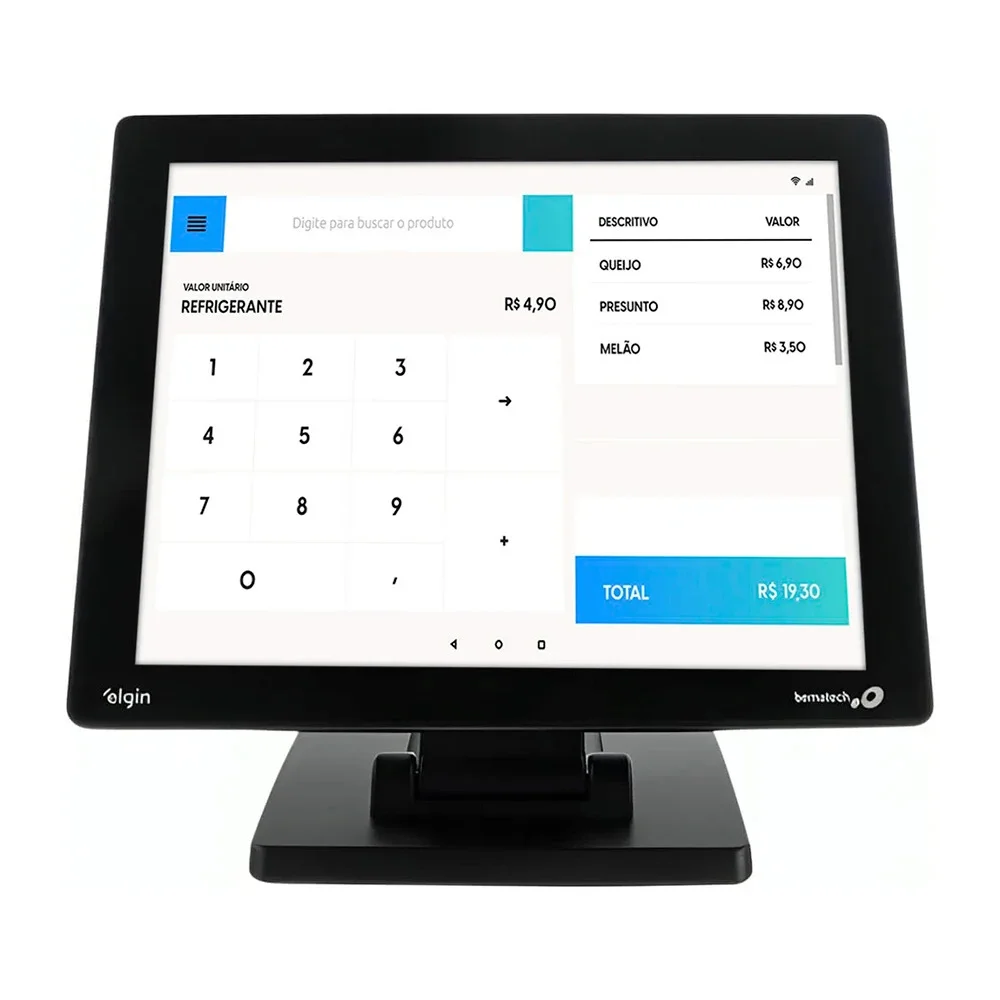 Imagem 2 de 5 do produto Monitor Touch Elgin Cm-15n 15" Vga - HDMI