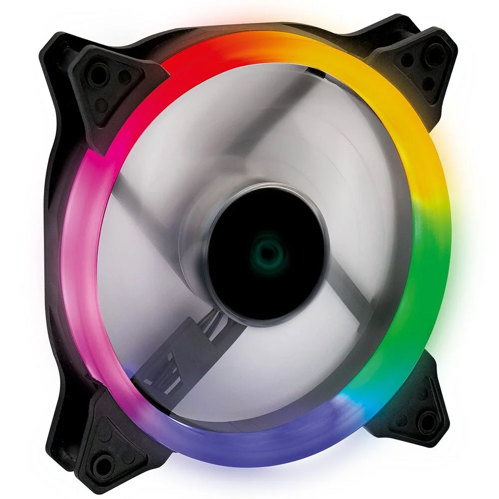 Kit Cooler Fan Gamer Para Gabinete 3un Vinik V.ring 5.0 Full Halo 120mm - LED Fixo 5 Cores - Fhalox3 8