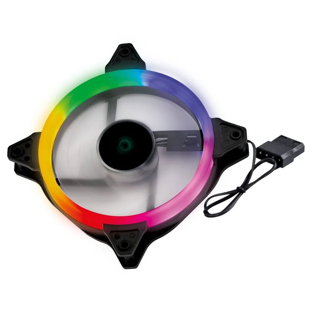 Imagem 2 de 5 do produto Kit Cooler Fan Gamer Para Gabinete 3un Vinik V.ring 5.0 Full Halo 120mm - LED Fixo 5 Cores - Fhalox3