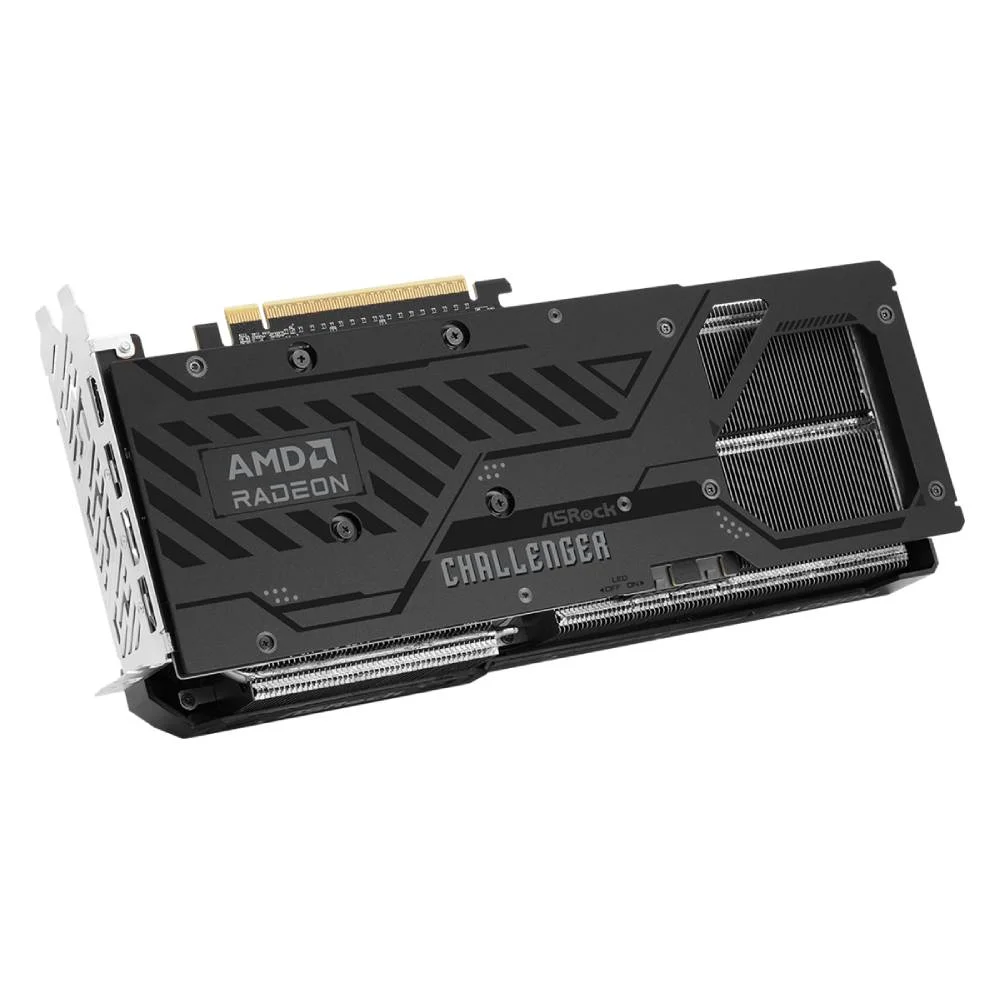Imagem 5 de 5 do produto Placa De Vídeo Asrock Amd Radeon Rx 9070 Xt Challenger 16gb Gddr6 256 Bits - 90-ga61zz-00uanf
