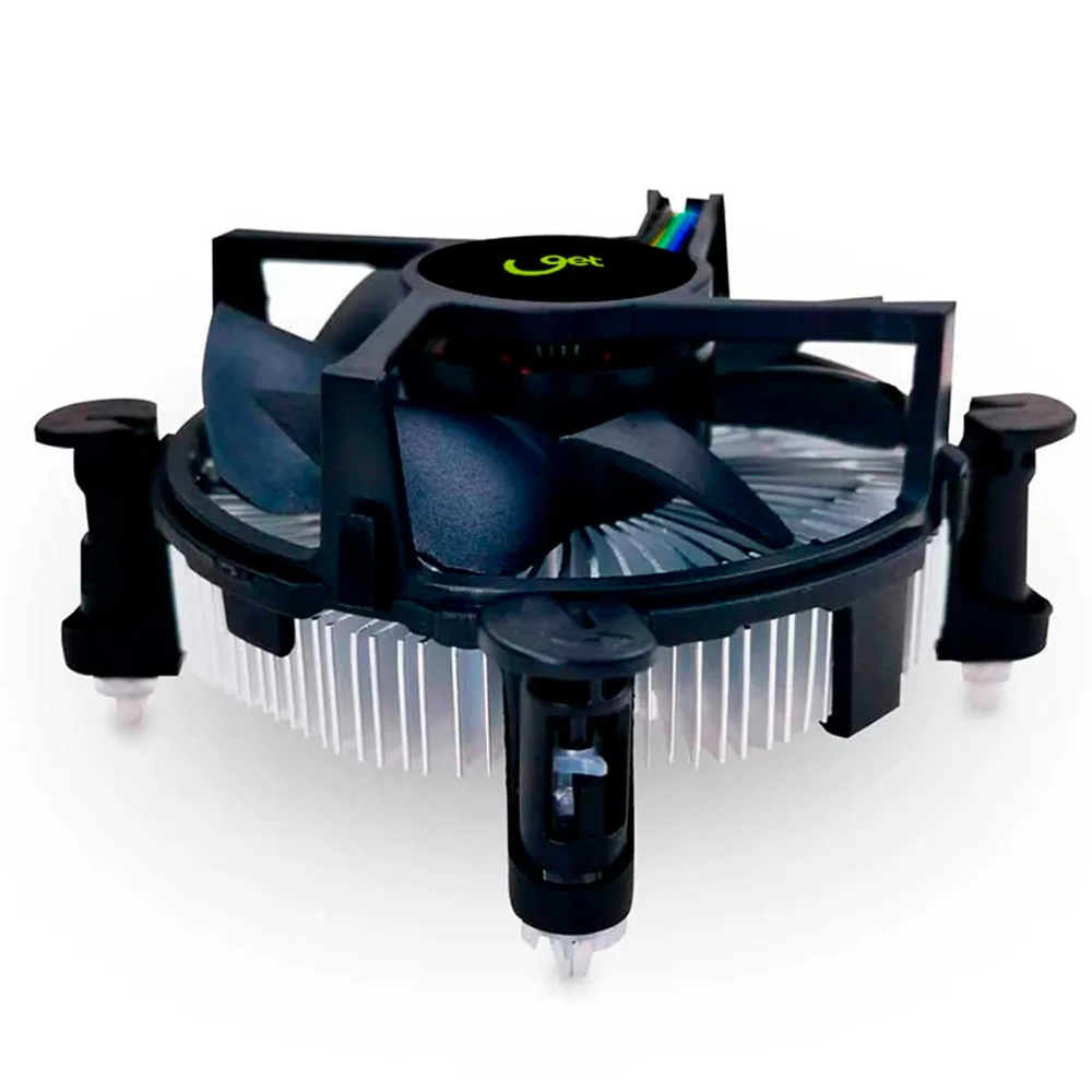 Imagem 4 de 5 do produto Cooler Para Processador Get, Socket Intel LGA  1150/1151/1155/1156/1700, Conector 4 Pinos, 2400 Rpm - 72331