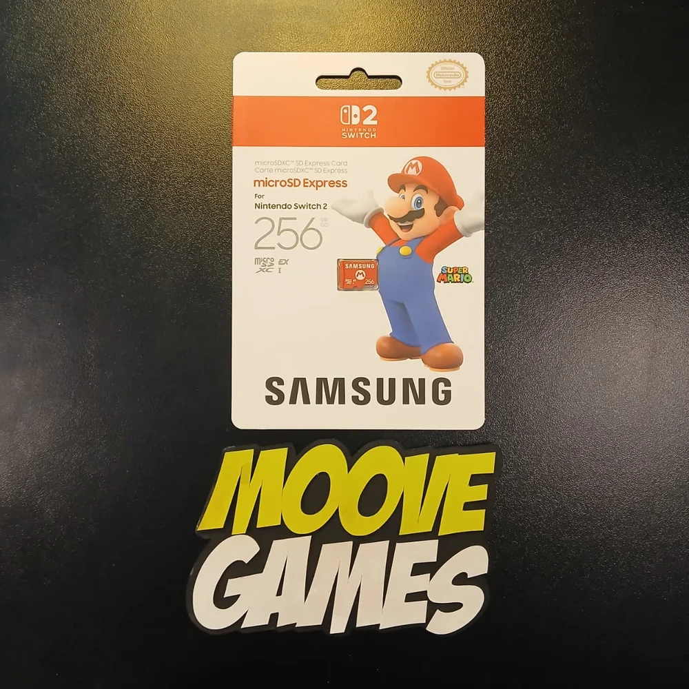 Imagem 3 de 5 do produto Cartão De Memória Microsd Express 256gb   Compatível Com Nintendo Switch 2