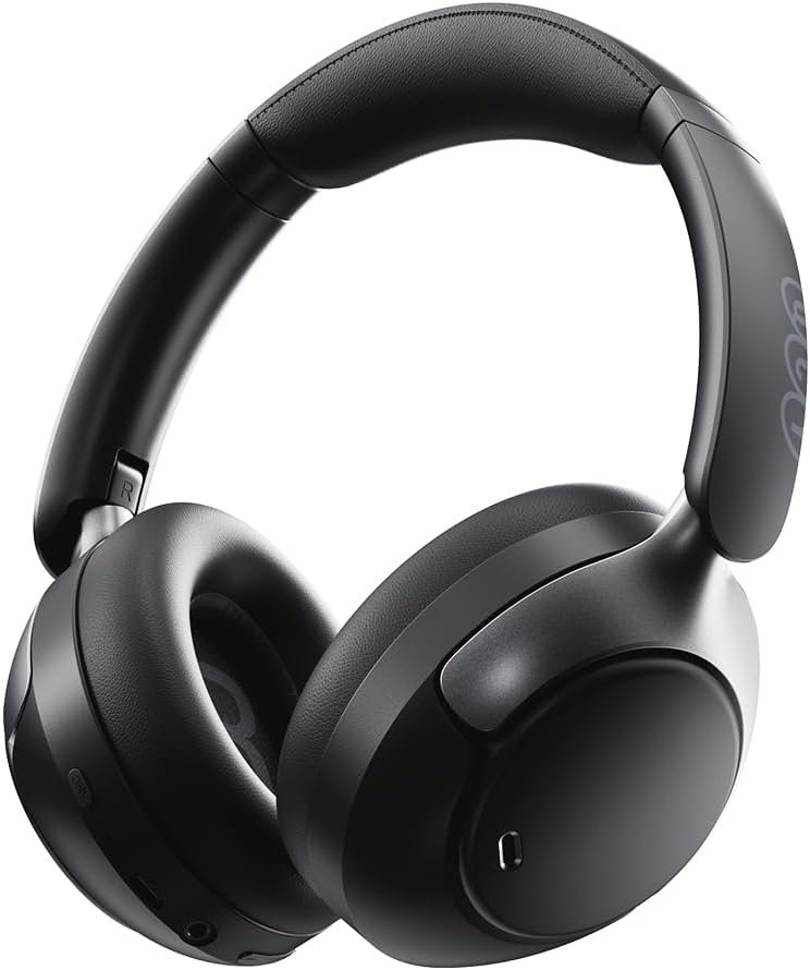Qcy H3 Pro (anc) Fone De Ouvido Bluetooth 5.4, Alta Resolução Ldca, Hi-res Cancelamento Ativo De Ruído - Preto
