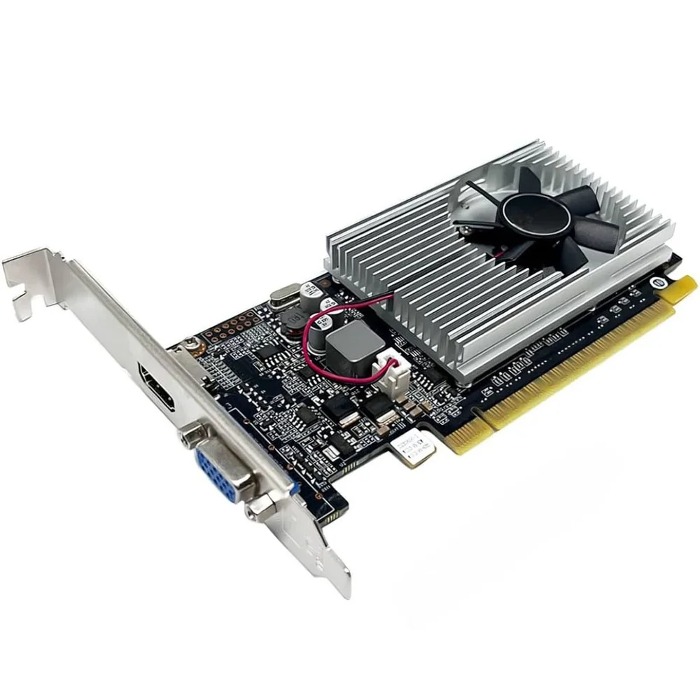 Placa De Video Vxpro Geforce G210 1gb Ddr3 64 Bits G210lp-1gd3 HDMI/vga 4
