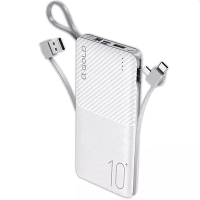 Carregador Portátil Tipo C Power Bank 10000 Mah