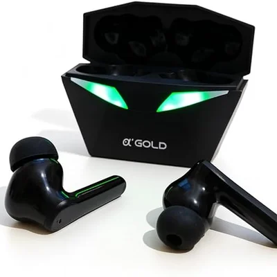 Fone De Ouvido Sem Fio B25b Bluetooth V5.4 Com Estojo De Carregamento Sem Fio, Som Estéreo, Graves Potentes, Modo Jogo Baixa Latência, Controle Por Toque, Siri, 3 Cores (preto)