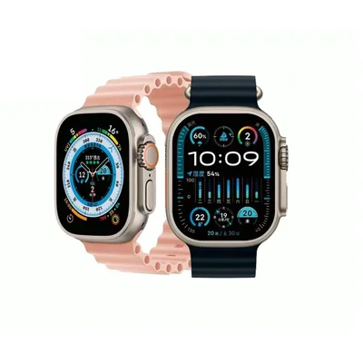 Relógios Smartwatch Inteligente A'gold Rl-17 C/4 Pulseiras Caixa Prateado Pulseira 4 Bisel