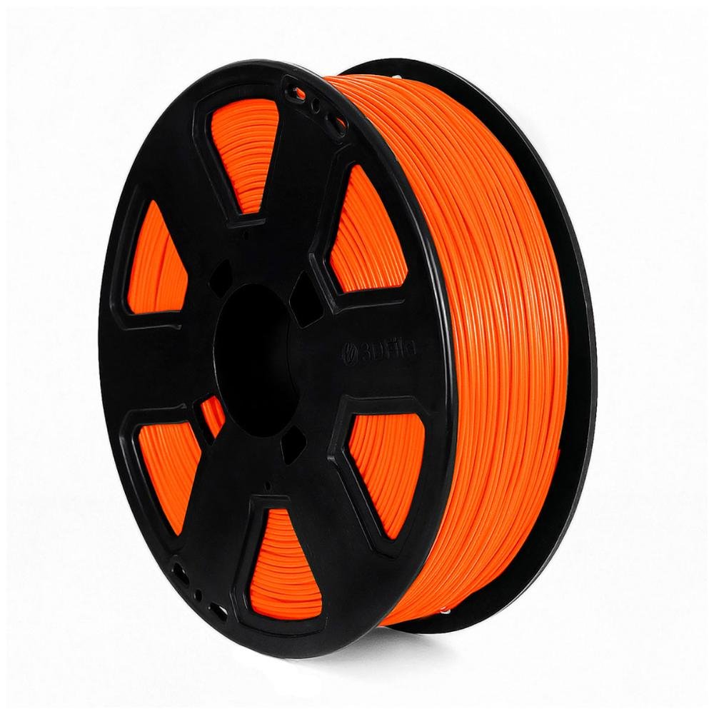 Filamento Para Impressora 3d - Pla - Laranja - 1kg - 1,75mm - 3d Fila Pla281753
