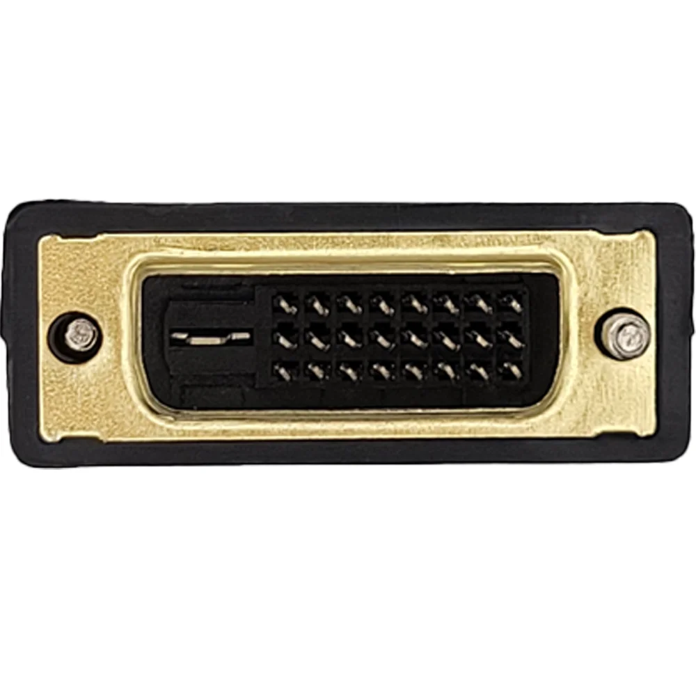 Imagem 5 de 5 do produto Adaptador Conector Dvi 24+1 Macho Para HDMI Fêmea Banhado A Ouro