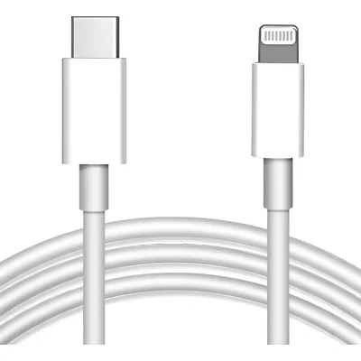 Cabo Usb C Lightning 20w Turbo P/ Iphone 11 12 13 14 Pro Max Branco Hora