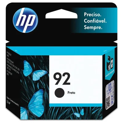 Cartucho De Tinta Hp 92 C9362wb Preto | Deskjet 5440 6540 D4100