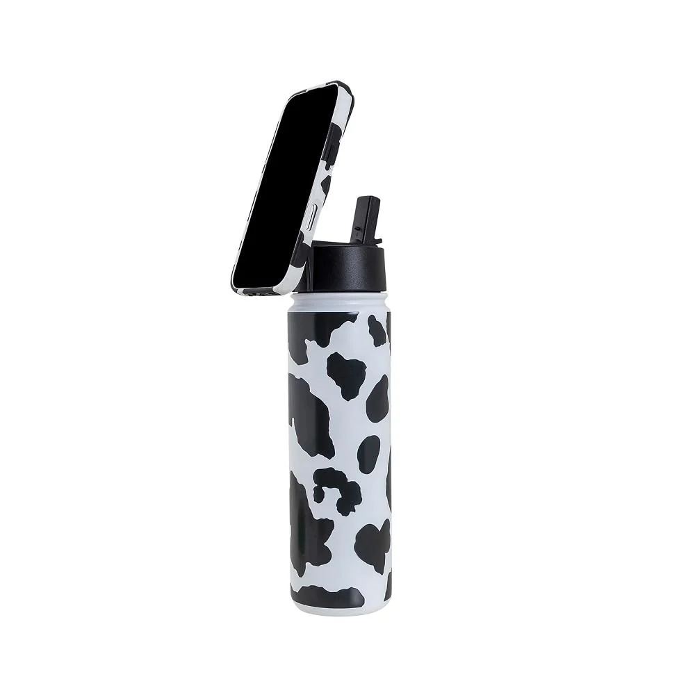 Imagem 4 de 4 do produto Garrafa Com Suporte Magnético Para Iphone,   Iplace, Cow