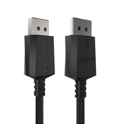 Cabo Displayport M Para Displayport M 2.1 - Preto - 2m - Nylon - Pdpn2-2