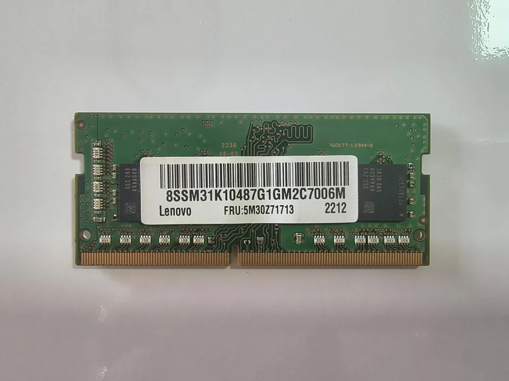 Imagem 2 de 4 do produto Memória Para Notebook Samsung 16gb 3200mhz Ddr4 (sem Embalagem) 1rx8- M471a2g43ab2-cwe - 6939