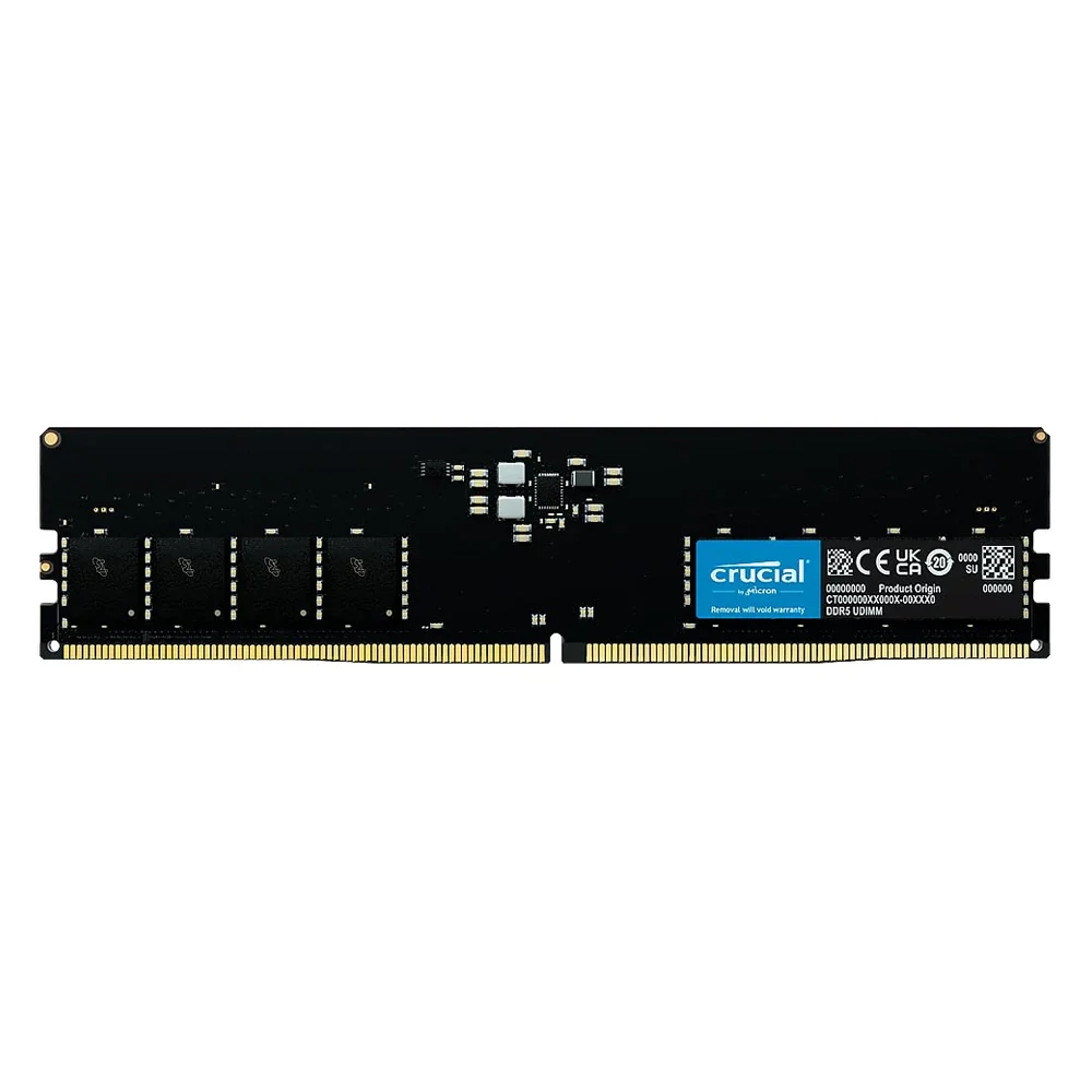 Memória Para PC Crucial 32gb 5600mhz Ddr5 - Ct32g56c46u5 - 6962