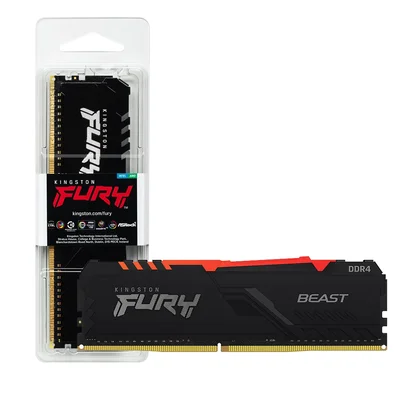 Memória Para PC Kingston Fury Beast 16gb 6000mhz Ddr4 - Kf560c30bbea-16 - 6901