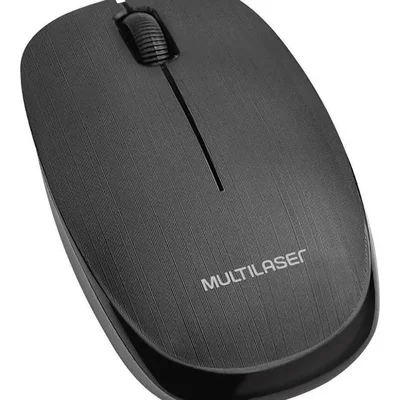 Mouse Sem Fio Multilaser Office Mo251 Preto