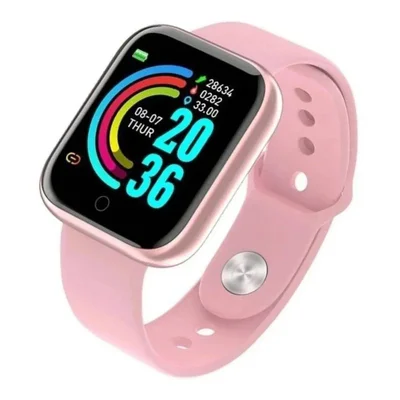 Relógio Inteligente Smart Digital LED Esportivo Bluetooth Compatível Ios E Android