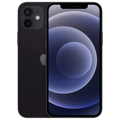 Usado - Iphone 12 128GB Preto - Excelente