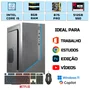 PC Cpu Gamer Completo Intel Vídeo SSDhd 512gb E 8GB Ram Kit Teclado Mouse