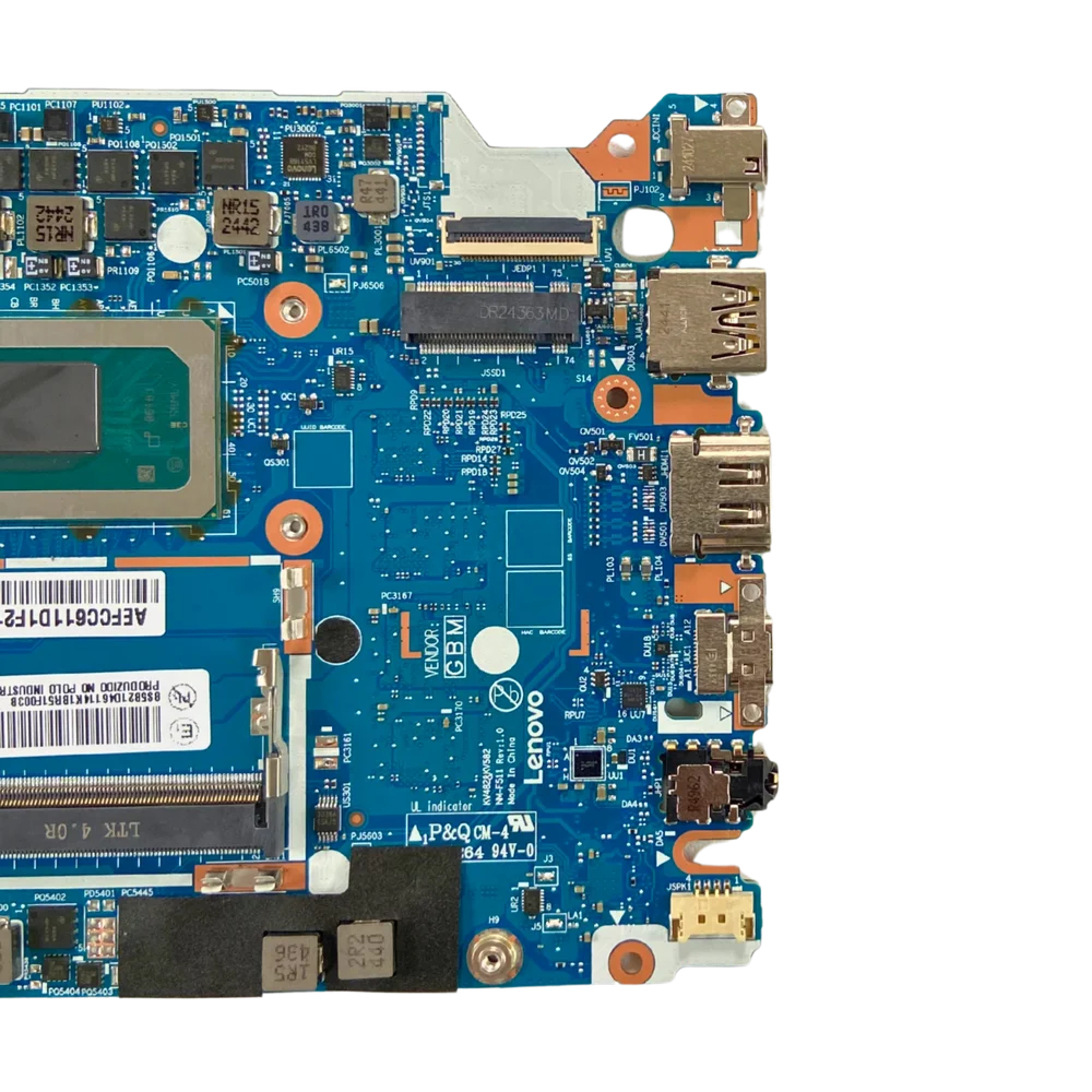 Placa Mãe Lenovo V15 G4 NM-F511 Intel® Core™ i7-1355U 8GB Integrada 6