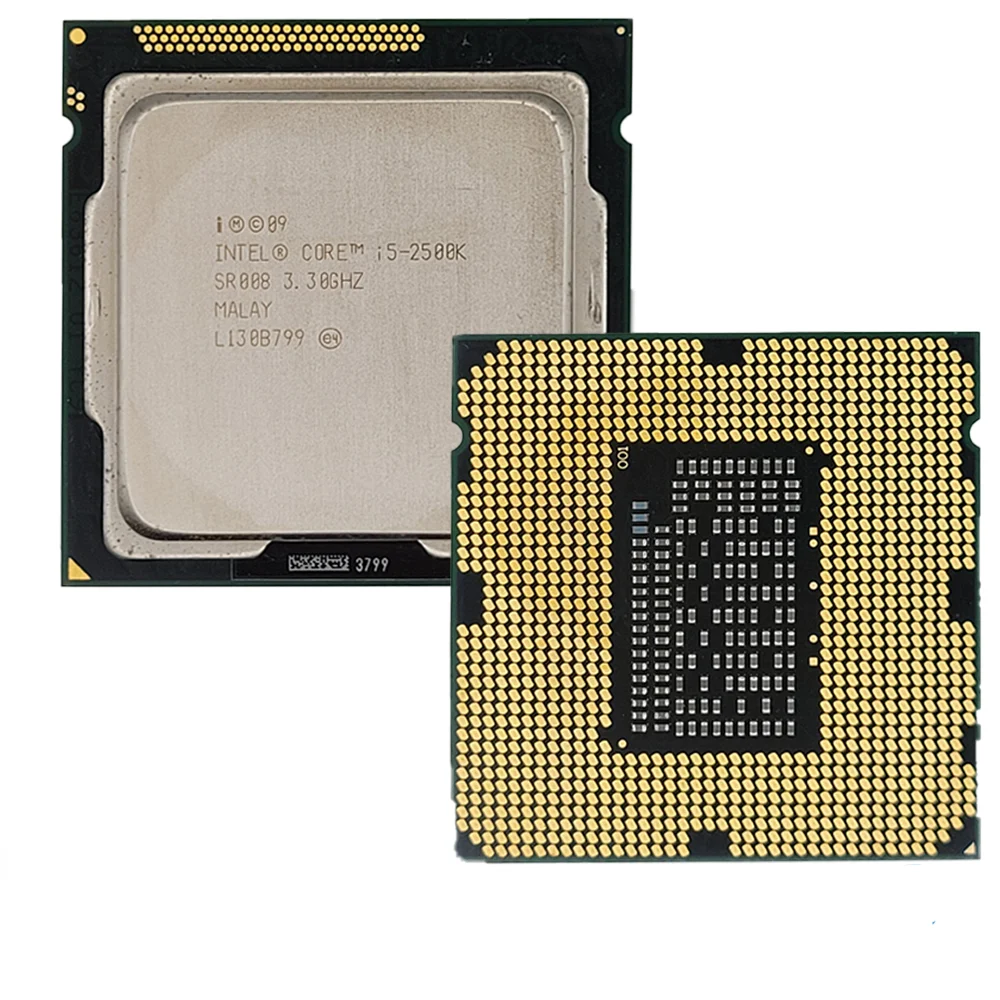 Processador Intel Core i5-2500k, 3.30 Ghz (turbo Até 3.70 Ghz), 4 Núcleos, 6 Mb Cache, LGA  1155, 2ª Geração, Tdp 95w, 4