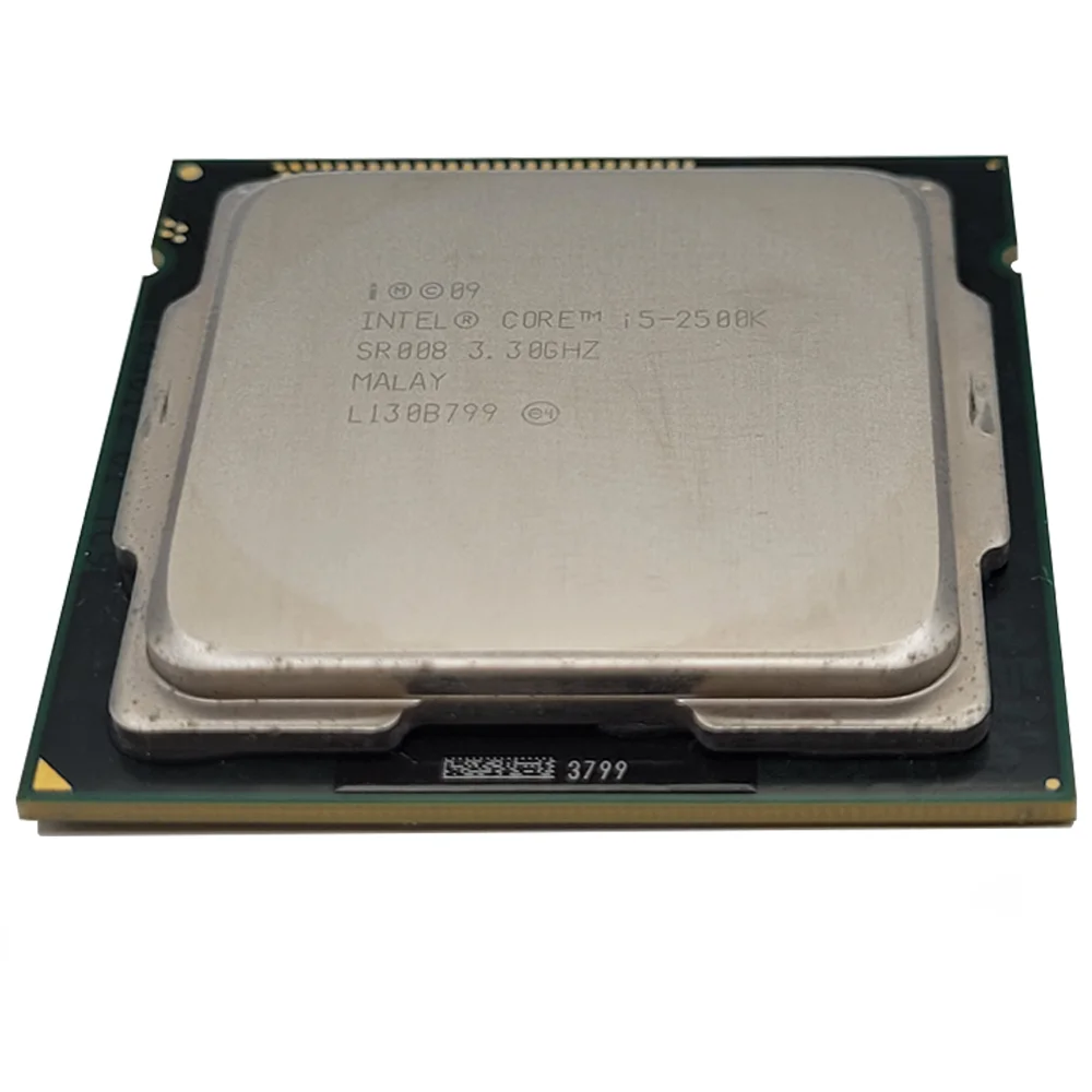 Processador Intel Core i5-2500k, 3.30 Ghz (turbo Até 3.70 Ghz), 4 Núcleos, 6 Mb Cache, LGA  1155, 2ª Geração, Tdp 95w, 5