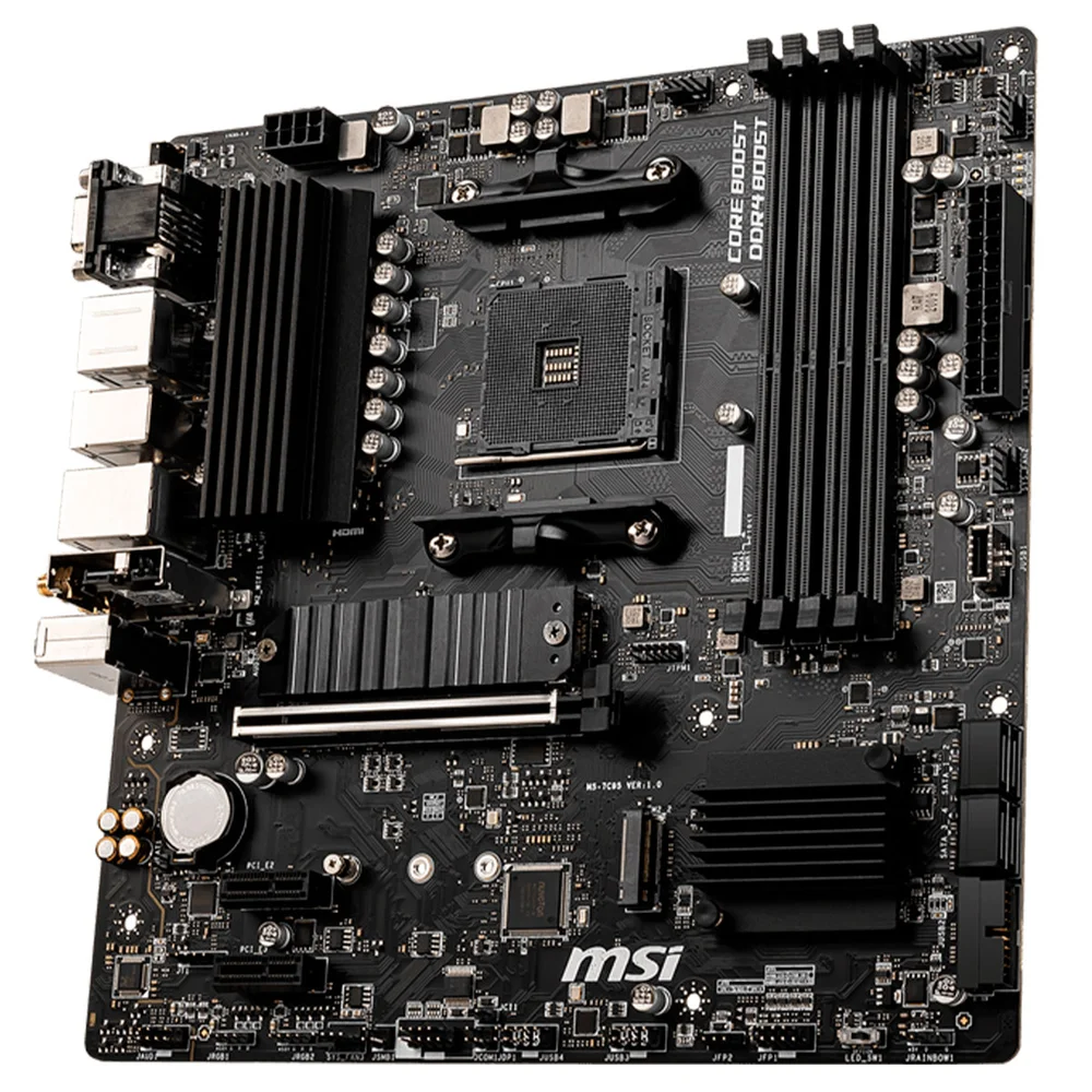 Placa Mãe Msi B550 Pro-vdh, Amd Am4, Ddr4, Micro Atx, Chipset Amd B550 - 911 7c95 084 7