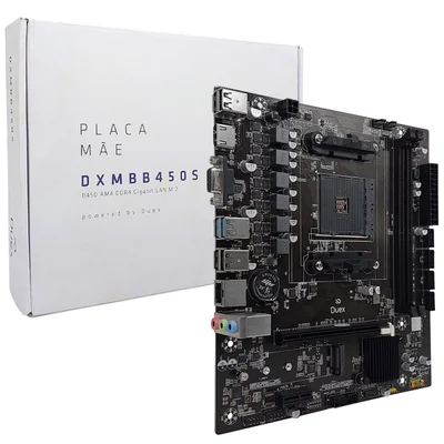 Placa Mãe Duex Dxmbb450s, Amd Am4, Ddr4, Micro Atx