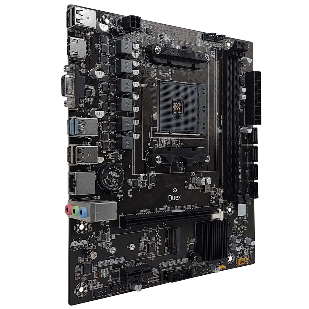 Placa Mãe Duex Dxmbb450s, Amd Am4, Ddr4, Micro Atx 6