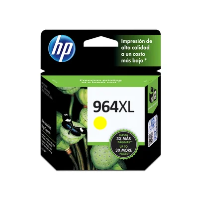 Cartucho De Tinta Hp 964xl 3ja56al Amarelo | 9010 9020
