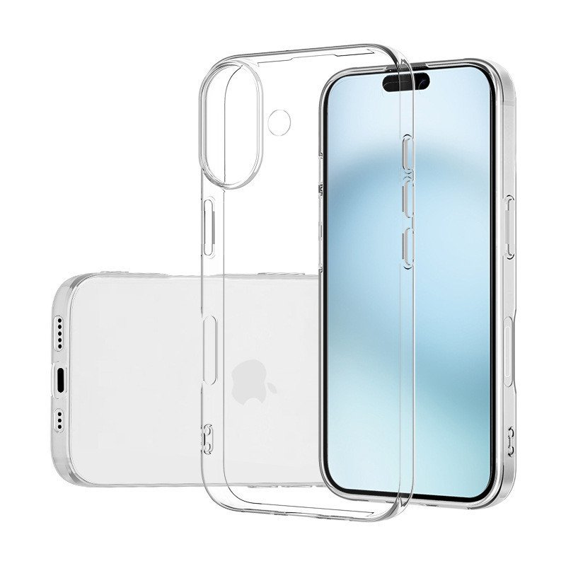 Capa Capinha Silicone Tpu Transparente Para Iphone 16 Plus