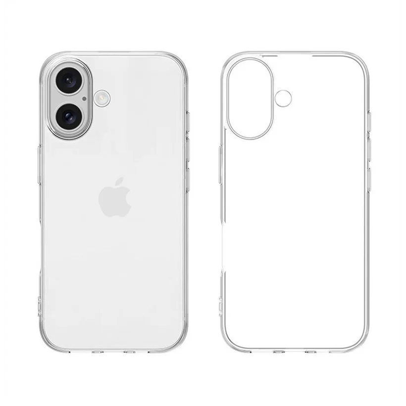 Imagem 2 de 5 do produto Capa Capinha Silicone Tpu Transparente Para Iphone 16 Plus