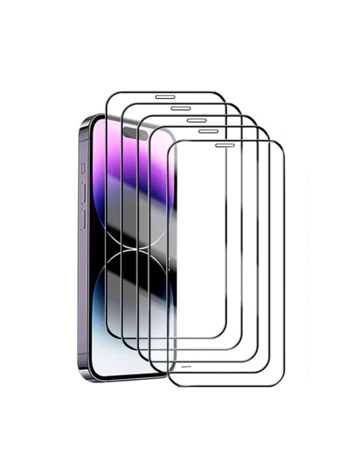 5un Películas 3d Vidro Temperado Frontal Para Iphone 16 Plus