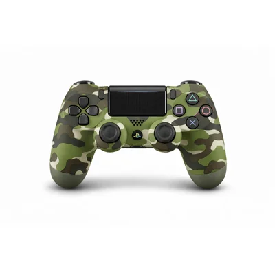 Controle Sem Fio Compatível Com Play4 Ps4 Playstation 4 / Slim / Pro / PC E Smart Tvs Samsung Cor:verde Camuflado
