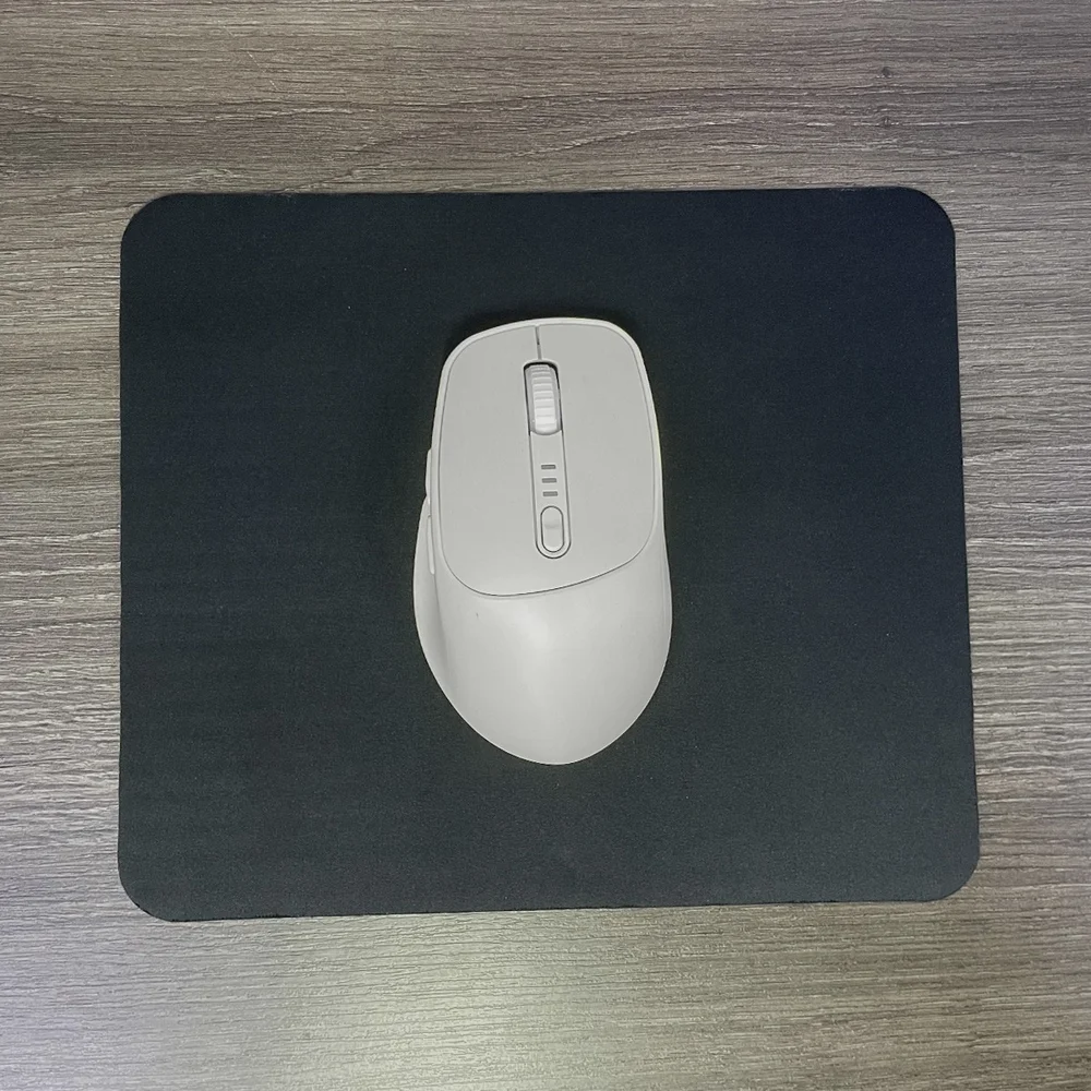 Imagem 3 de 5 do produto Mousepad Gamer Tecido Suave PC Computador 20cm X 24cm D20 Preto