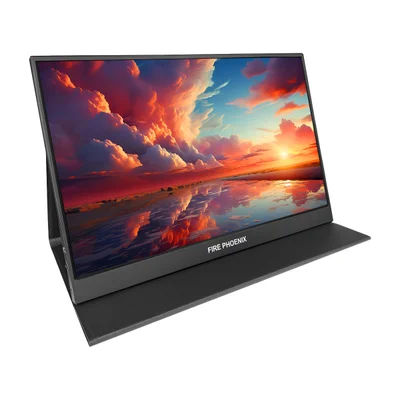 Monitor Portátil Gamer Ultra Fino 15,6 " Full Hd Painel Ips HDMI Fire Phoenix Bk-y1