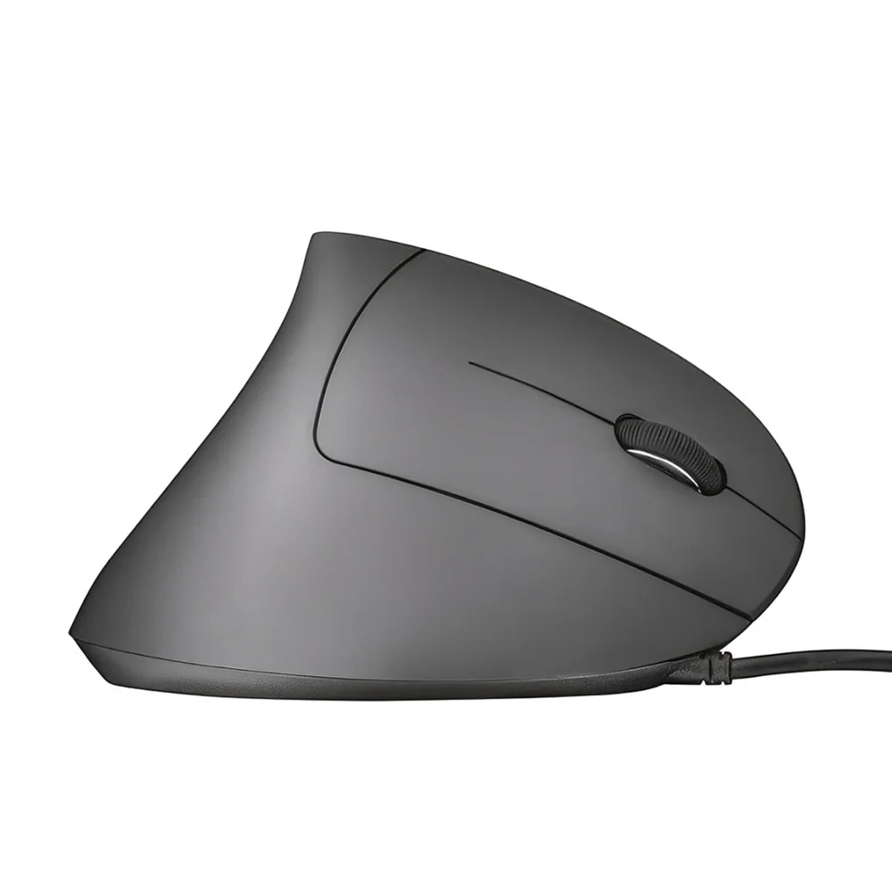 Imagem 4 de 4 do produto Mouse Vertical Verto Ergonomico Luz LED Usb Com Fio 3600 Dpi Fire Phoenix Preto D5