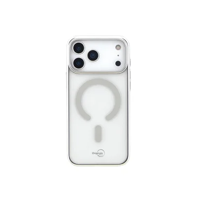 Capa Iphone 17 Pro Max Peel,   Iplace, Cinza