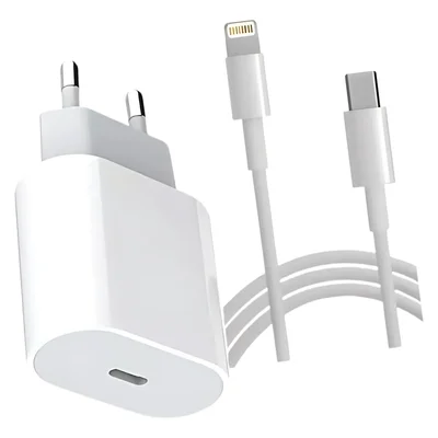 Carregador Turbo 30w Para Iphone 8 X Xr 11 12 13 14