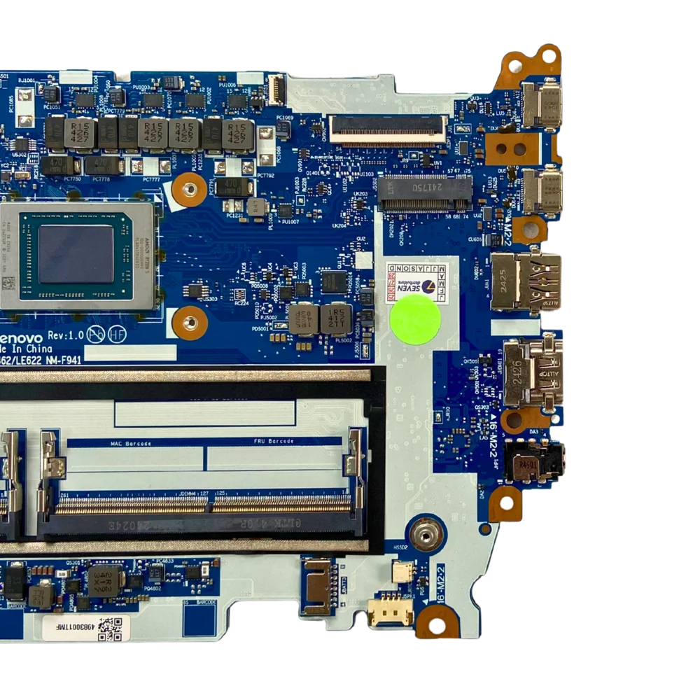 Placa Mãe Lenovo Nm-f941 Amd Ryzen 5 7535hs 2 Slot Ddr5 6