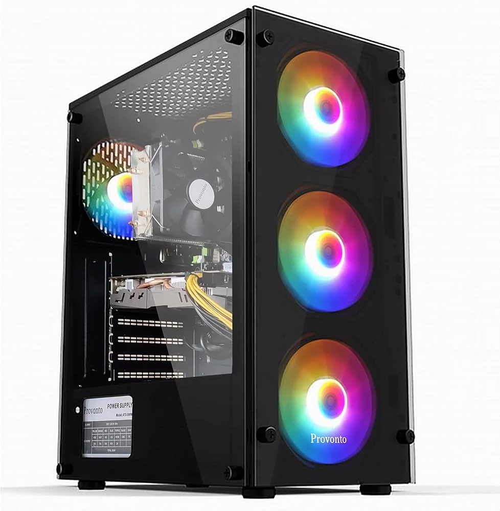 PC Cpu Gamer Completo Intel SSDhd 16gb Ram Com Placa De Vídeo - view 2