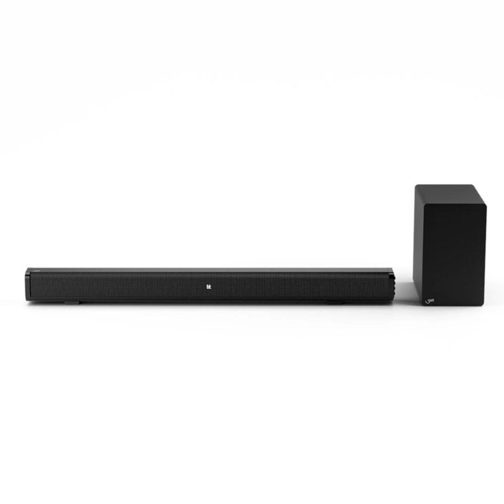 Soundbar Get 2.1 - 240w Rms - Conexão Usb E Bluetooth 5.0 - Preto - 70846