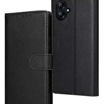 Capa Capinha Carteira Para Samsung Galaxy A05 Sm-a055 Cor: Preto