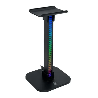 Suporte Para Headset Mancer Sh10 RGB Usb-c Preto - Mcr-sh10-bl01