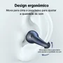 Fone De Ouvido Bluetooth Condução Óssea À Prova D'água Para Esportivo Academia Aptidão De Condução Óssea Adequada Para Corrida