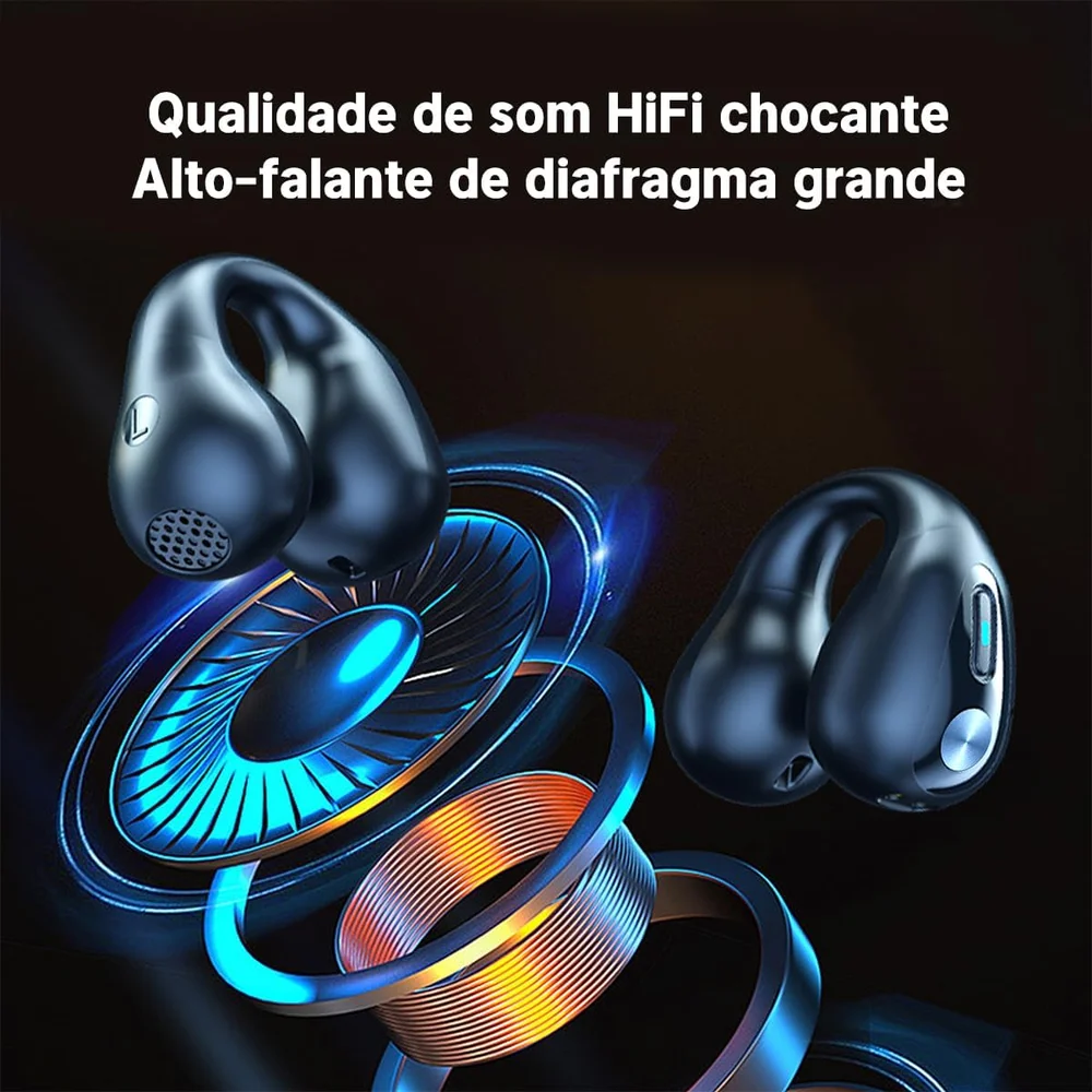 Fone De Ouvido Bluetooth Condução Óssea À Prova D'água Para Esportivo Academia Aptidão De Condução Óssea Adequada Para Corrida Fone De Ouvido Bluetooth Condução Óssea À Prova D'água Para Esportivo Academia Aptidão De Condução Óssea Adequada Para Corrida